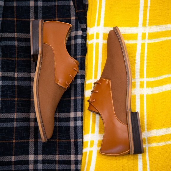 Parallel Shoes Shoes - Brown Plaintoe Oxford - Emerge Collection